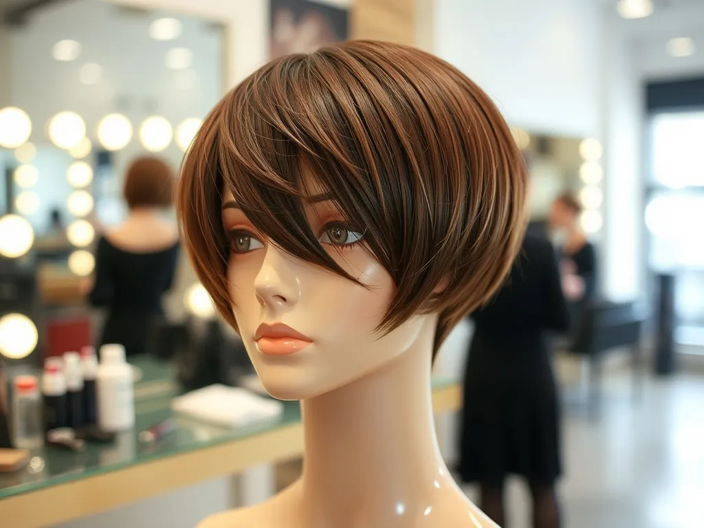 Fryzury na średnie włosy cieniowane – trendy i inspiracje