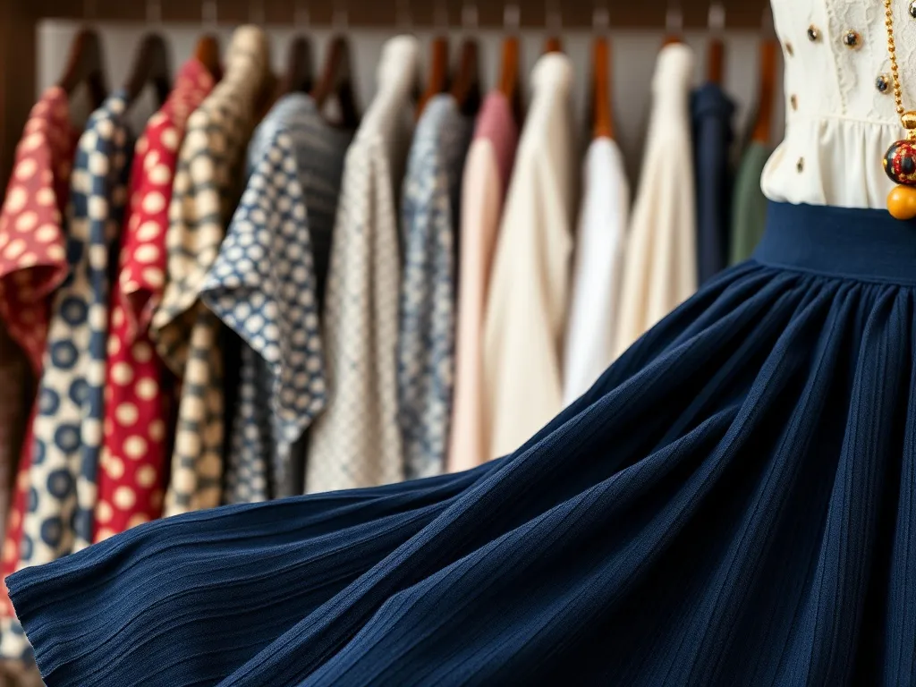 Jaka bluzka do granatowej spódnicy? Przewodnik po stylizacjach