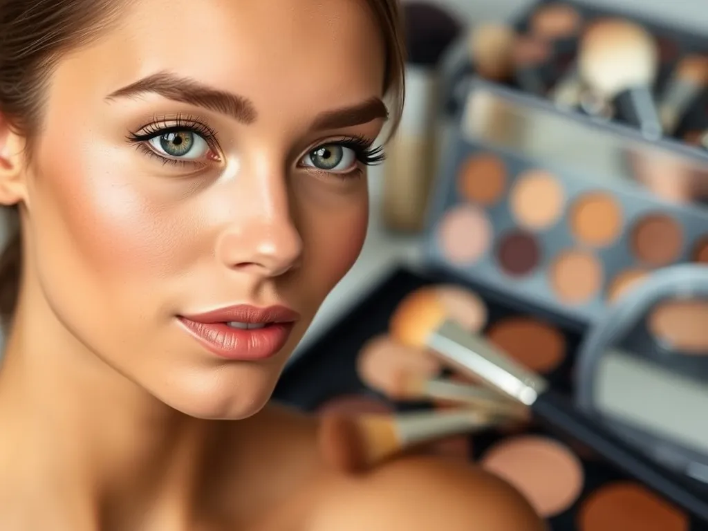 Jak nakładać bronzer na okrągłą twarz? Praktyczne porady